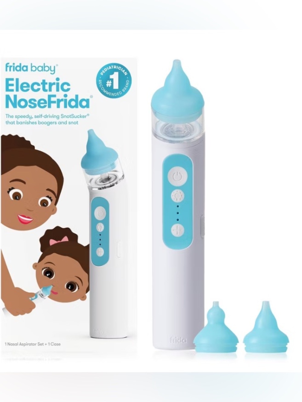 Frida Electric NoseFrida Nasal Aspirator for Baby & Toddler, Nose Sucker. New